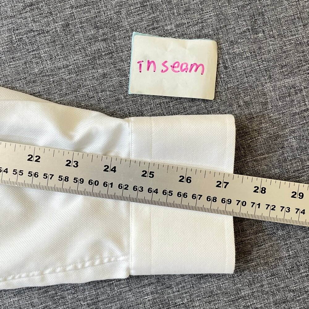 Eton Contemporary Button Up Dress Shirt - Men's Size 42/16.5 - White - Picture 12 of 14